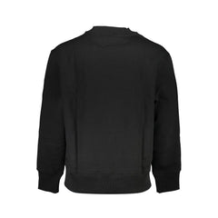 Calvin Klein Black Cotton Men Sweater - Sweatshirts