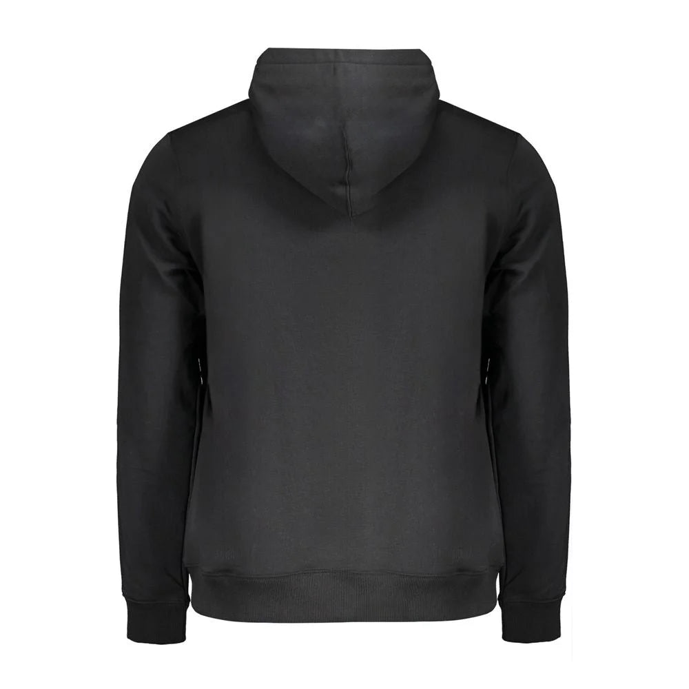 Calvin Klein Black Cotton Men Sweater - XL - Hoodies