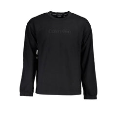 Calvin Klein Black Cotton Men Sweater - XL - Sweatshirts
