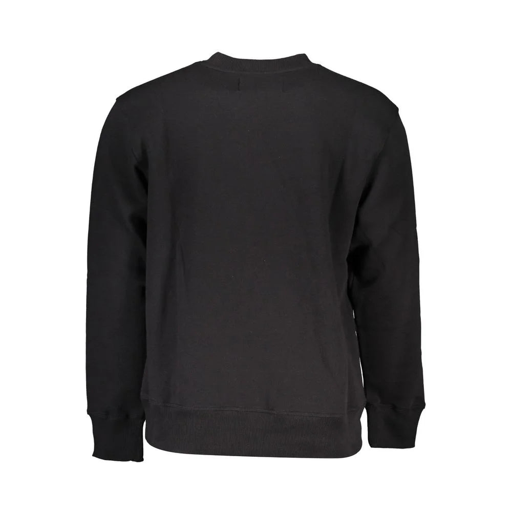 Calvin Klein Black Cotton Men Sweater - XL - Sweatshirts