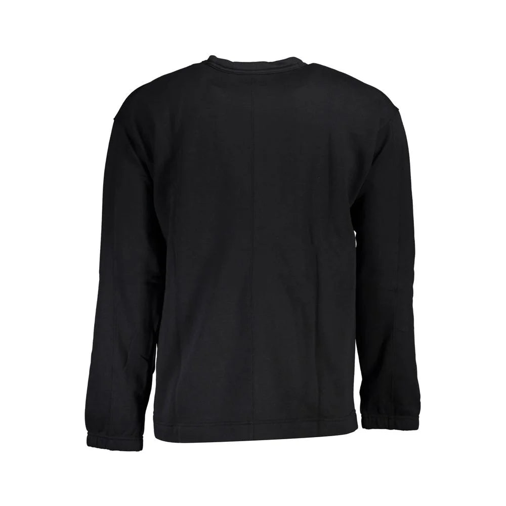 Calvin Klein Black Cotton Men Sweater - XL - Sweatshirts