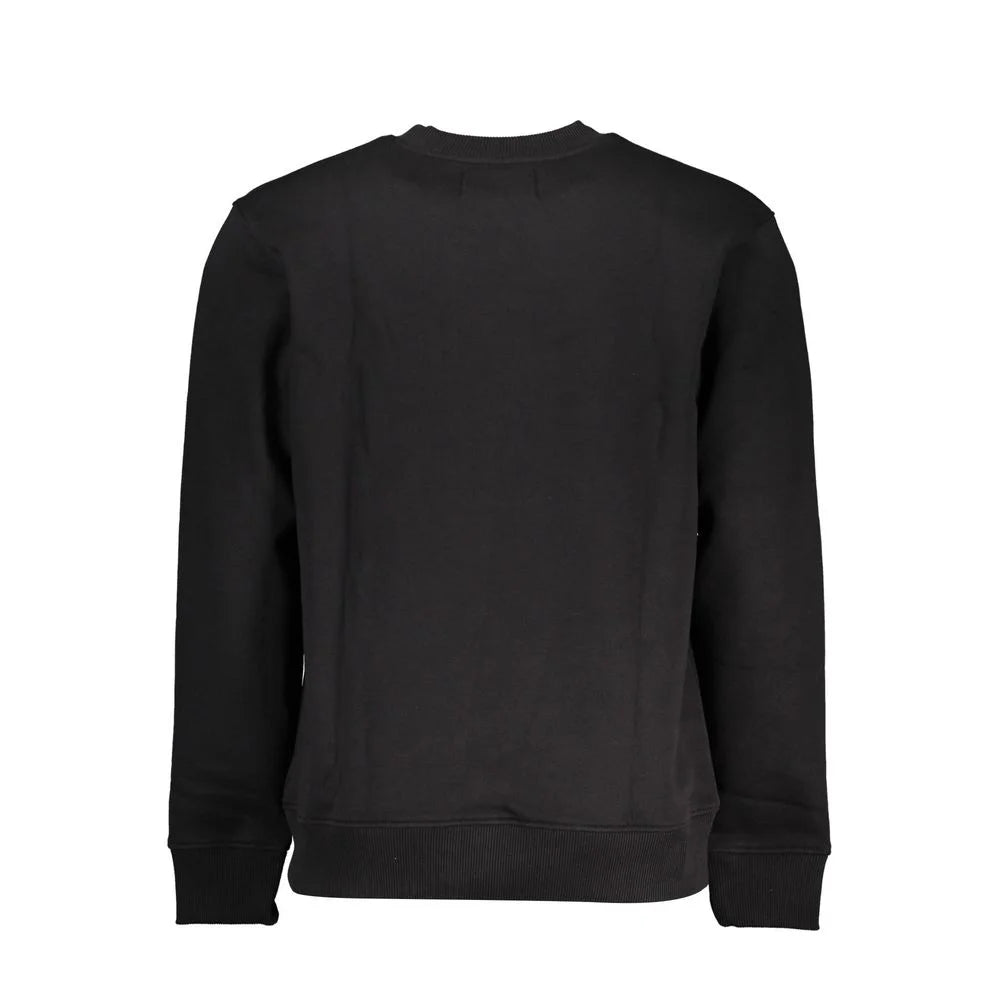 Calvin Klein Black Cotton Men Sweater - XXL - Sweatshirts