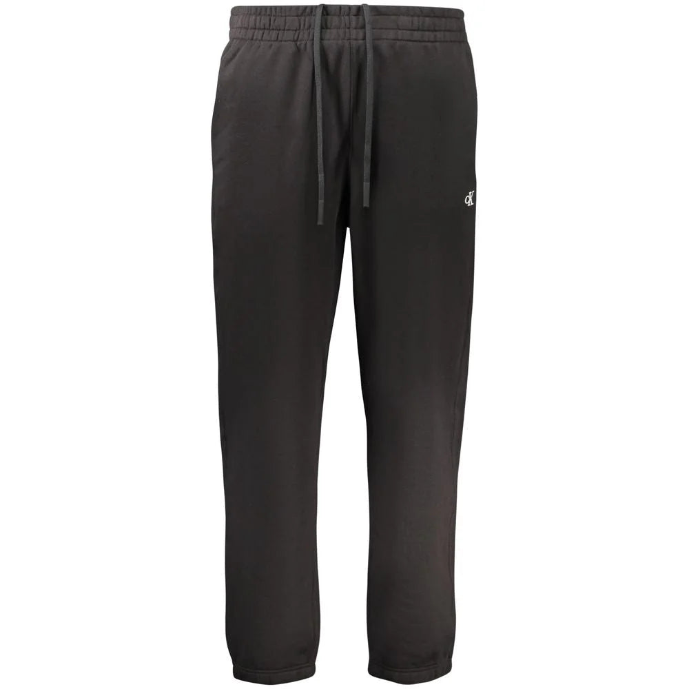 Calvin Klein Black Cotton Pant