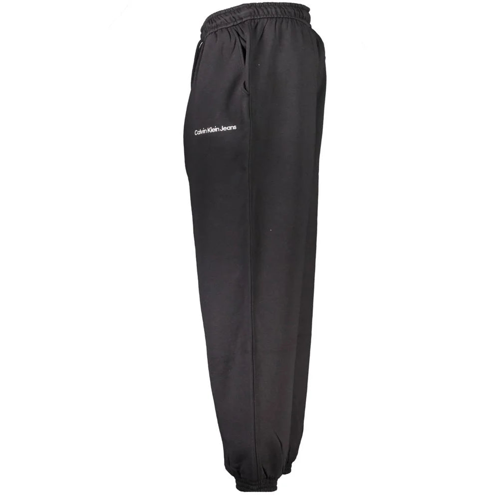 Calvin Klein Black Cotton Pant - Joggers