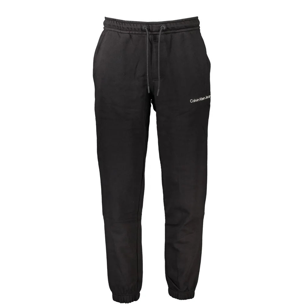 Calvin Klein Black Cotton Pant - XL - Joggers