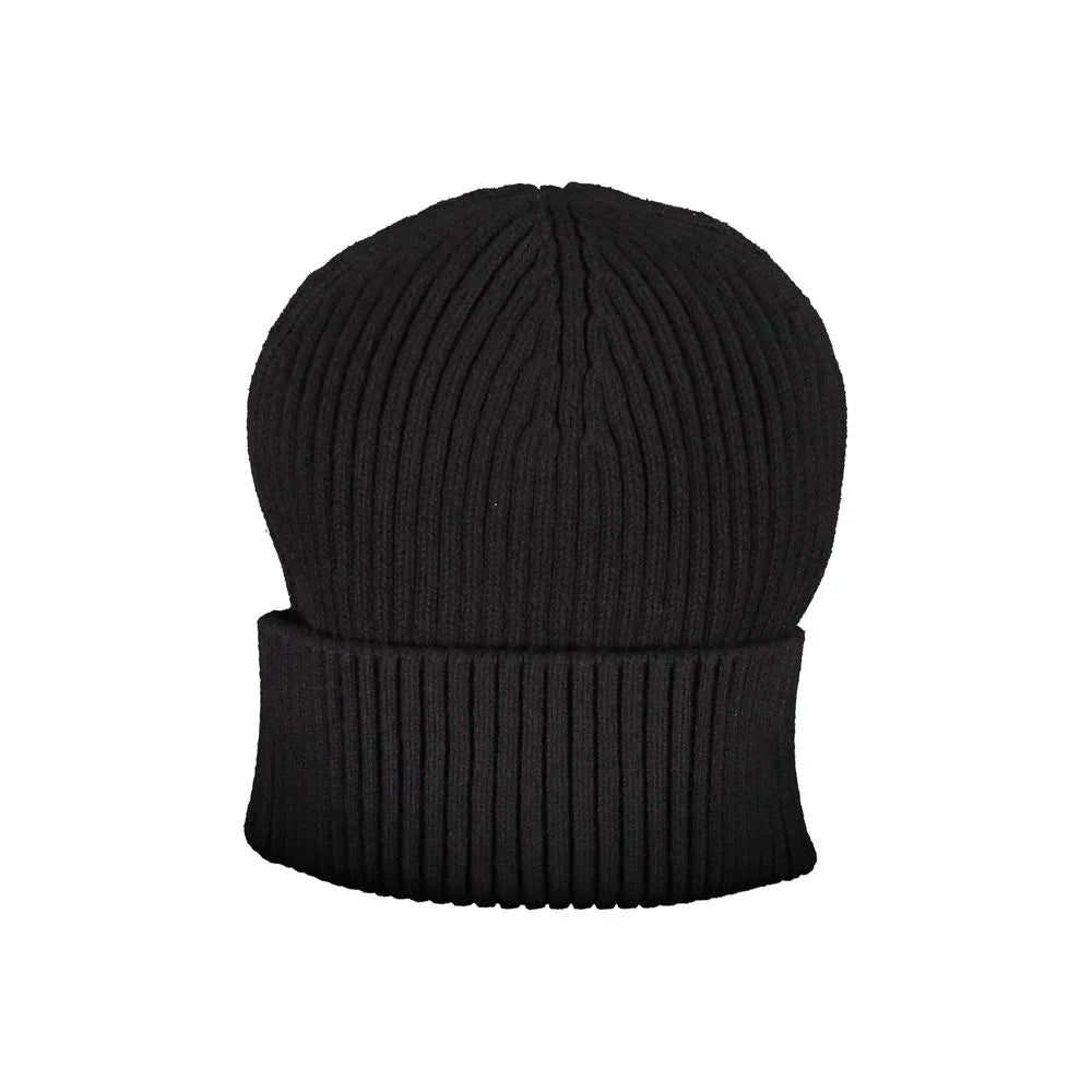 Calvin Klein Black Cotton Scarf - Scarves & Shawls