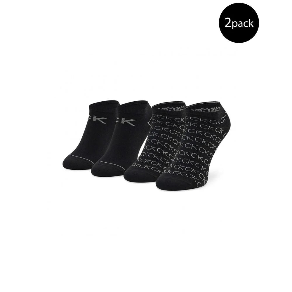 Calvin Klein Black Cotton Sock - One Size