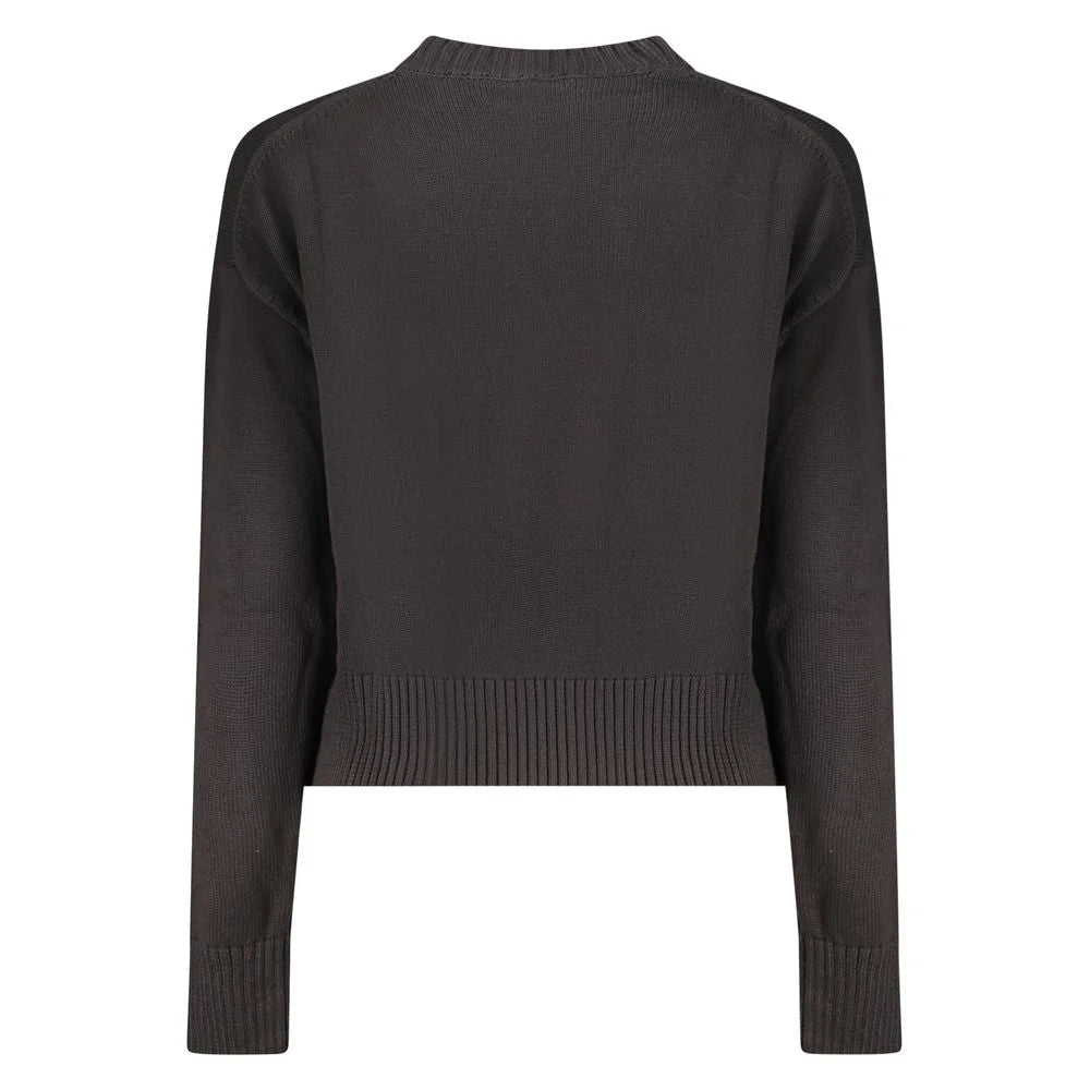 Calvin Klein Black Cotton Sweater