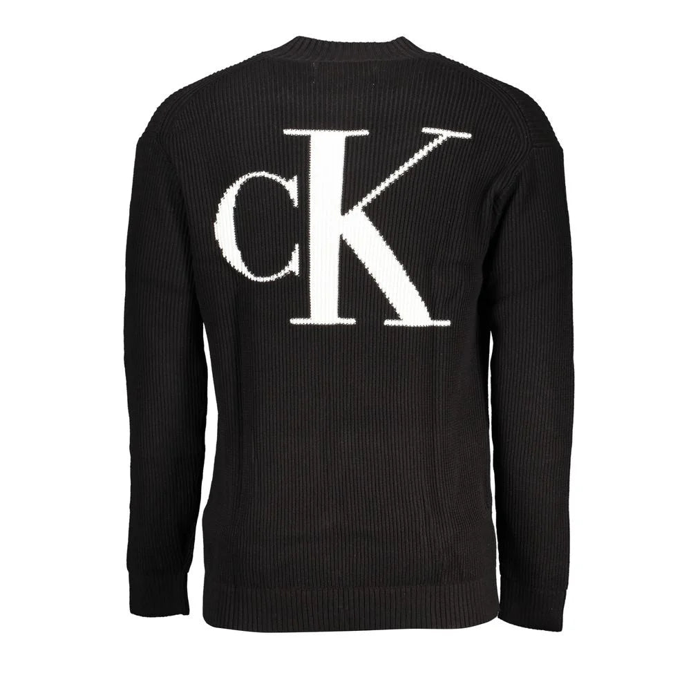Calvin Klein Black Cotton Sweater - L - Sweaters