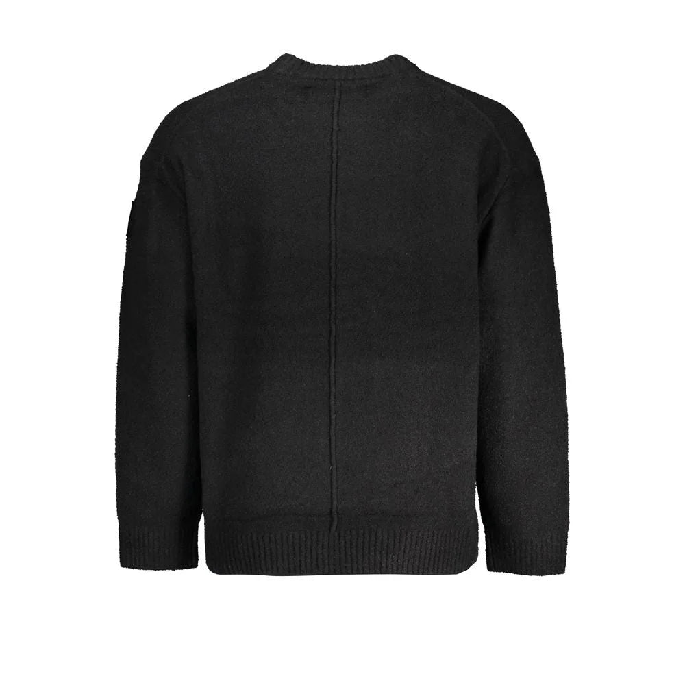 Calvin Klein Black Cotton Sweater - Sweaters