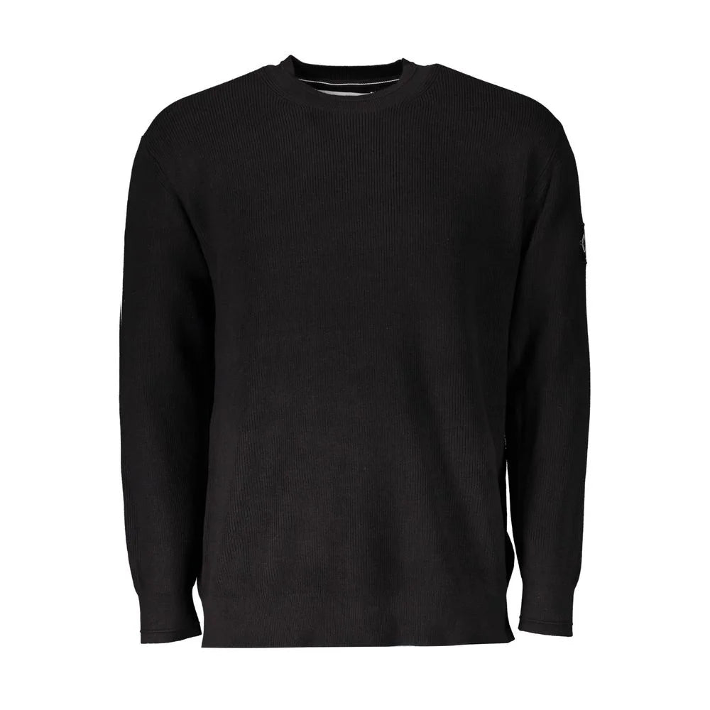 Calvin Klein Black Cotton Sweater - XXL - Sweaters