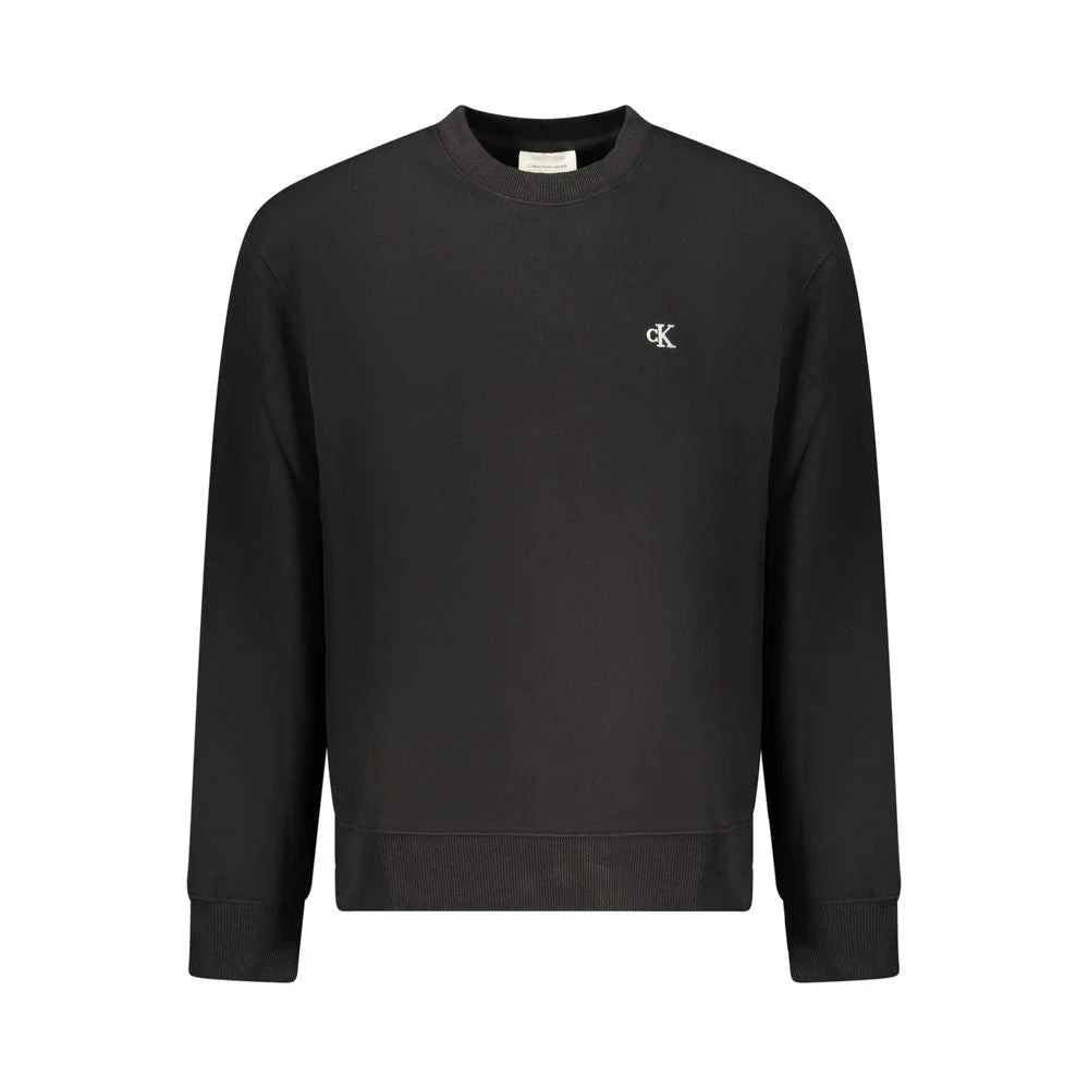 Calvin Klein Black Cotton Sweatshirt