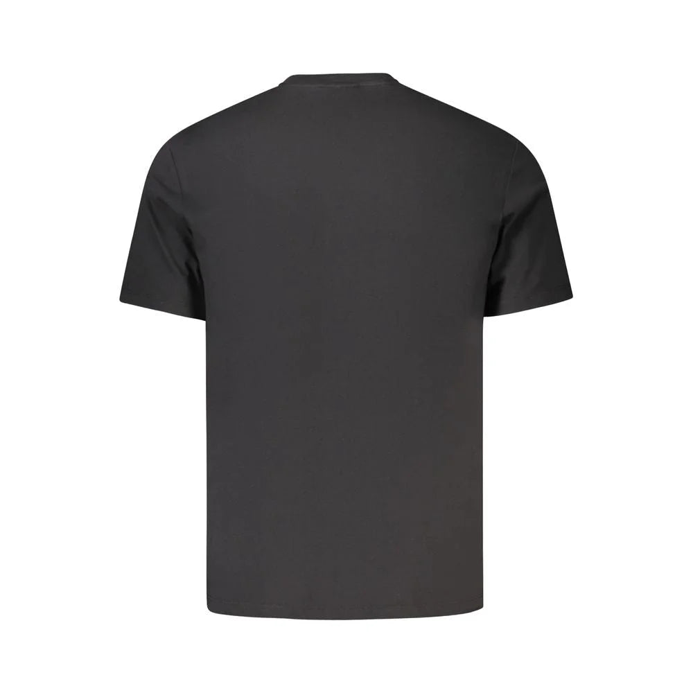 Calvin Klein Black Cotton T-Shirt - XL