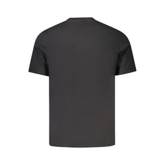 Calvin Klein Black Cotton T-Shirt - XL