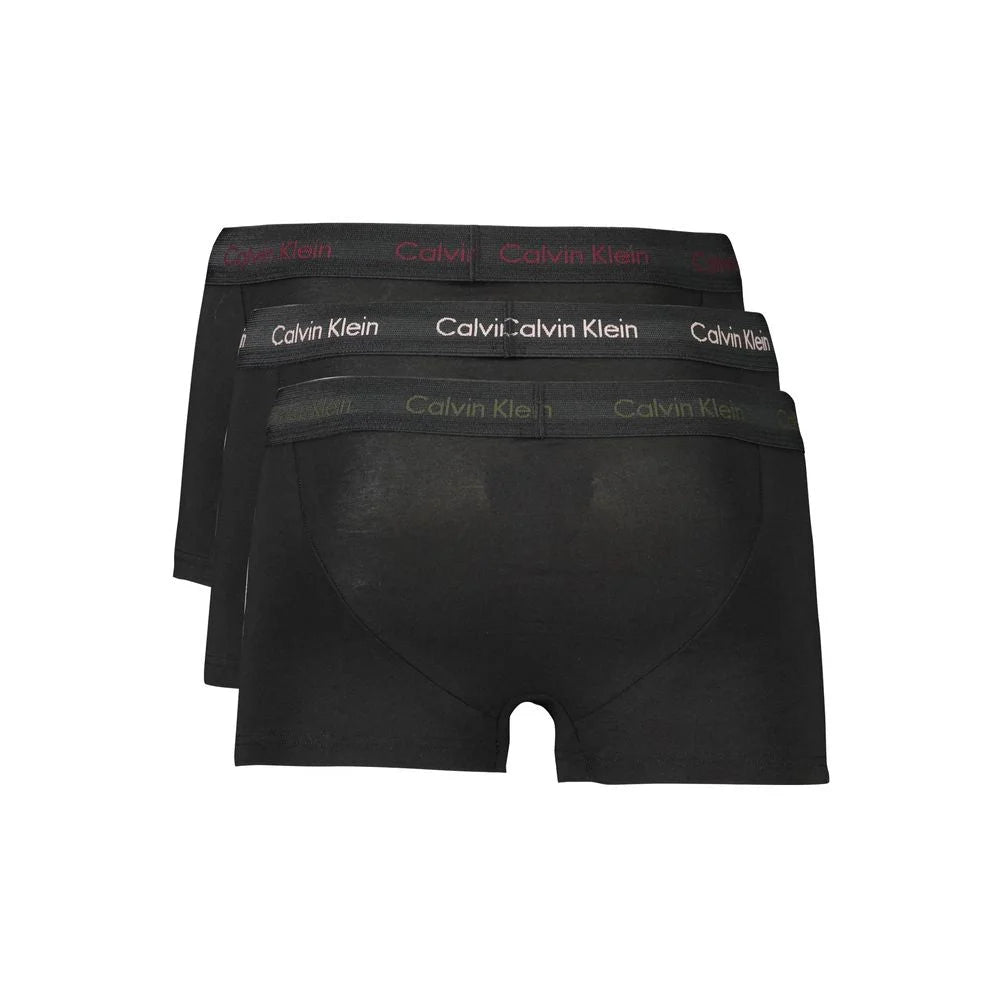 Calvin Klein Black Cotton Underwear - S - Boxer Briefs