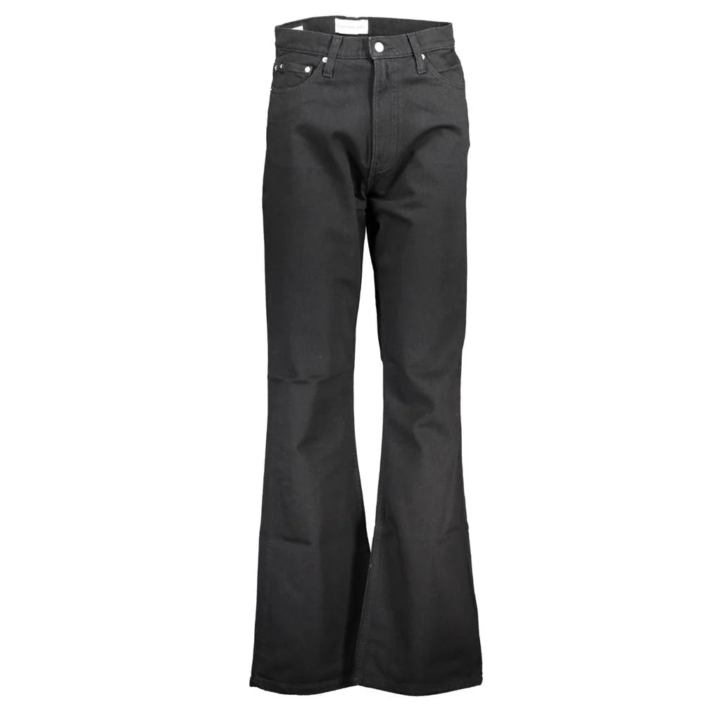 Calvin Klein Black Cotton Women Jeans - W31 | L32 - Jeans