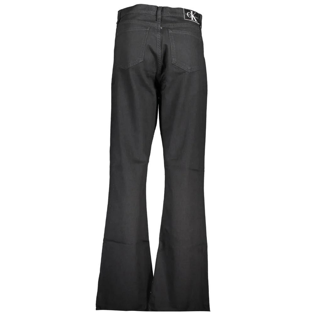 Calvin Klein Black Cotton Women Jeans - W31 | L32 - Jeans