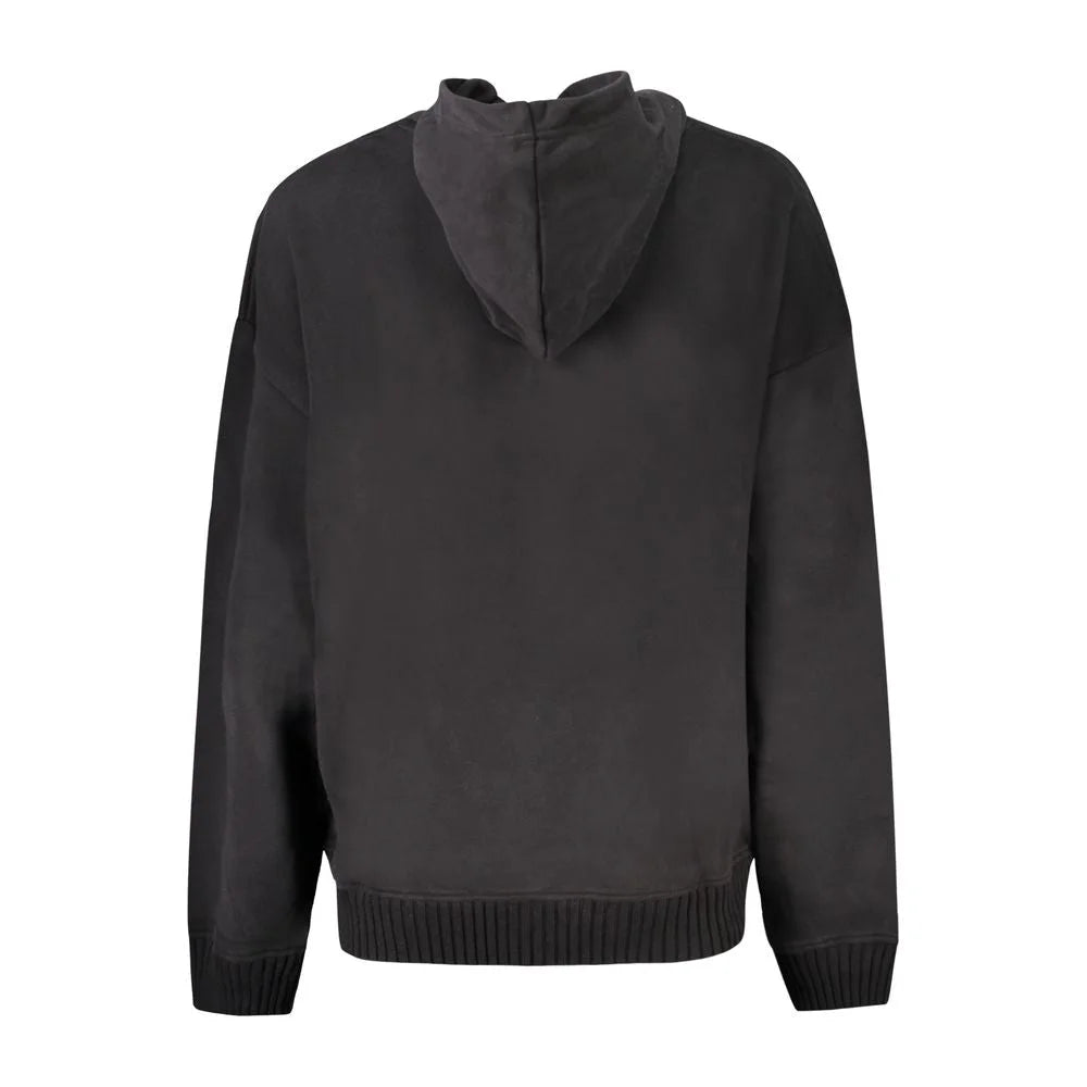 Calvin Klein Black Cotton Women Sweater - Hoodies
