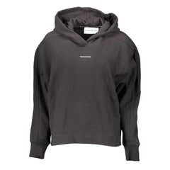 Calvin Klein Black Cotton Women Sweater - Hoodies