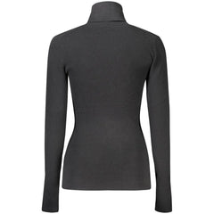 Calvin Klein Black Cotton Women Sweater - Sweaters