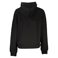 Calvin Klein Black Cotton Women Sweater - Sweatshirts