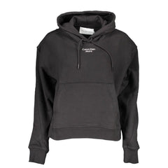 Calvin Klein Black Cotton Women Sweater - XL - Hoodies