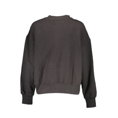 Calvin Klein Black Cotton Women Sweater - XL - Sweatshirts