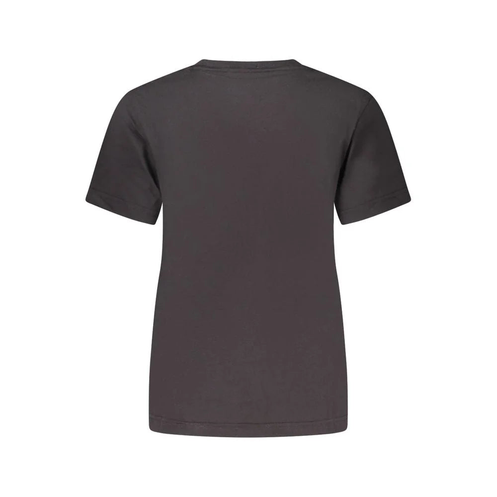 Calvin Klein Black Cotton Women T-Shirt - T-Shirts