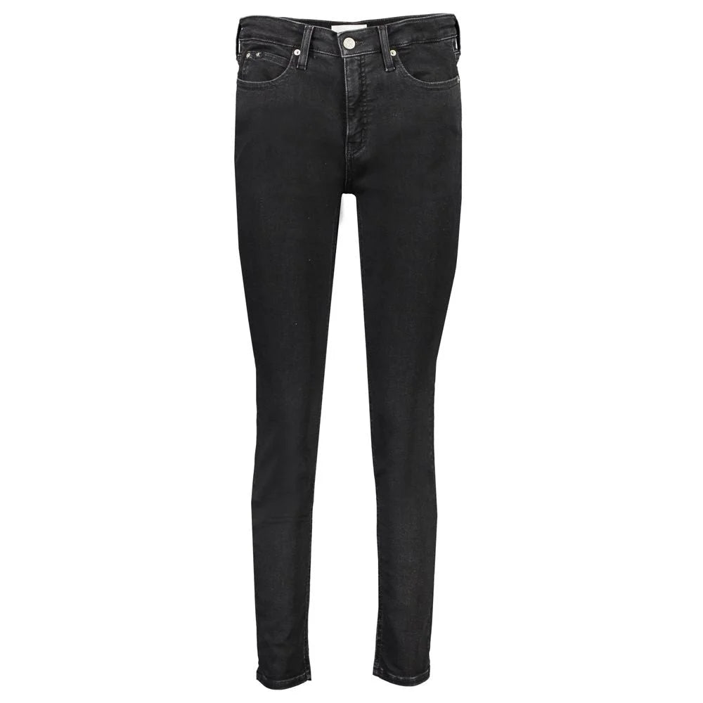Calvin Klein Black Cotton Women’s Skinny Jean - W26 | L30 - Jeans