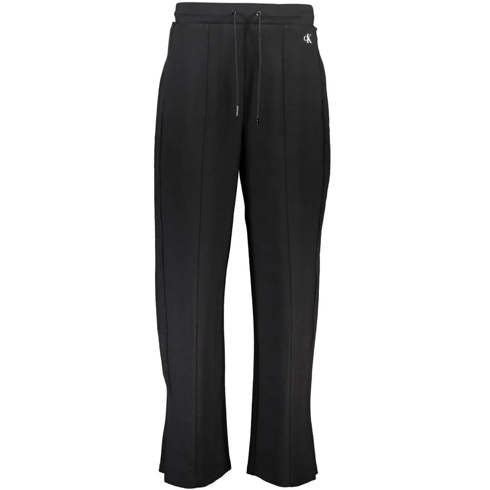 Calvin Klein Black Elastane Pant - M