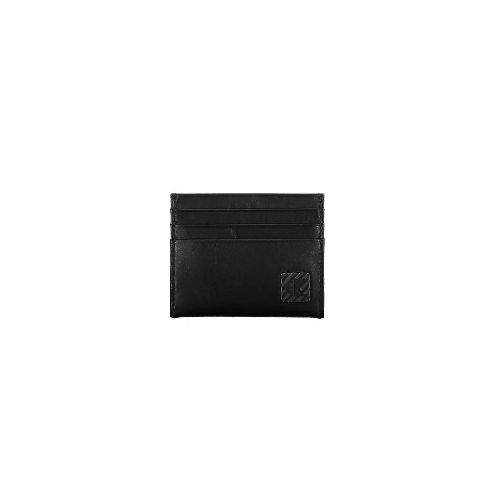 Calvin Klein Black Leather Men Wallet