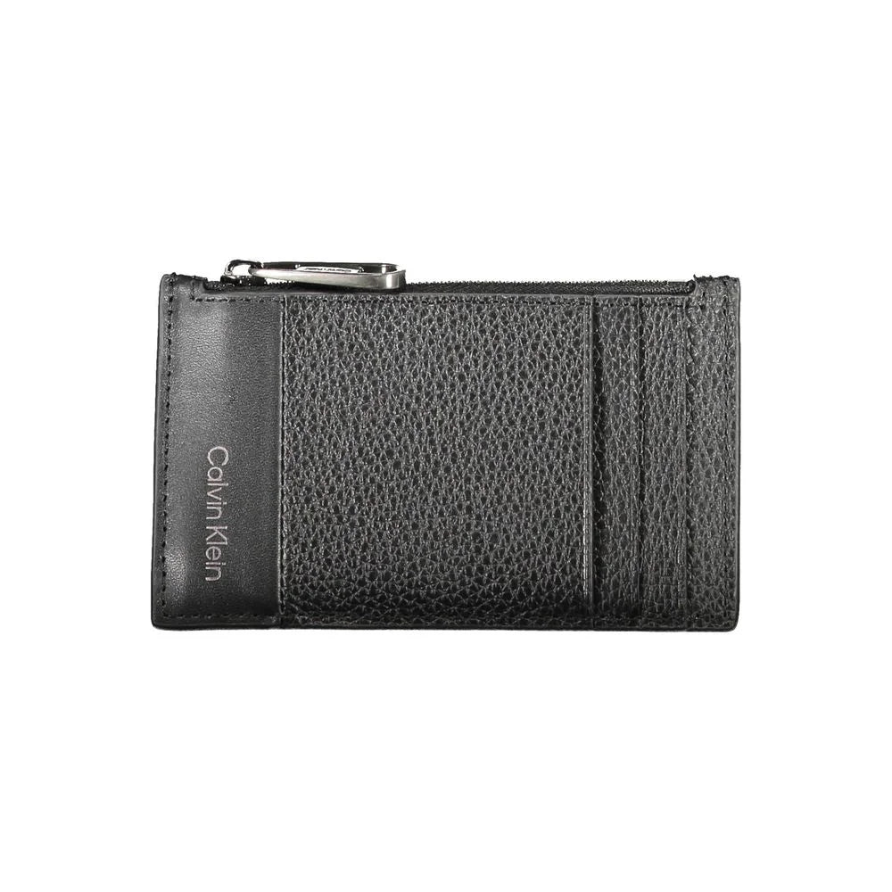 Calvin Klein Black Leather Men Wallet - Wallets