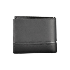 Calvin Klein Black Leather Men Wallet - Wallets