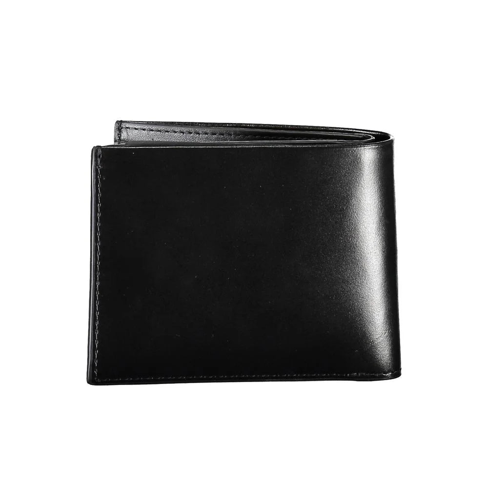 Calvin Klein Black Leather Men Wallet - Wallets