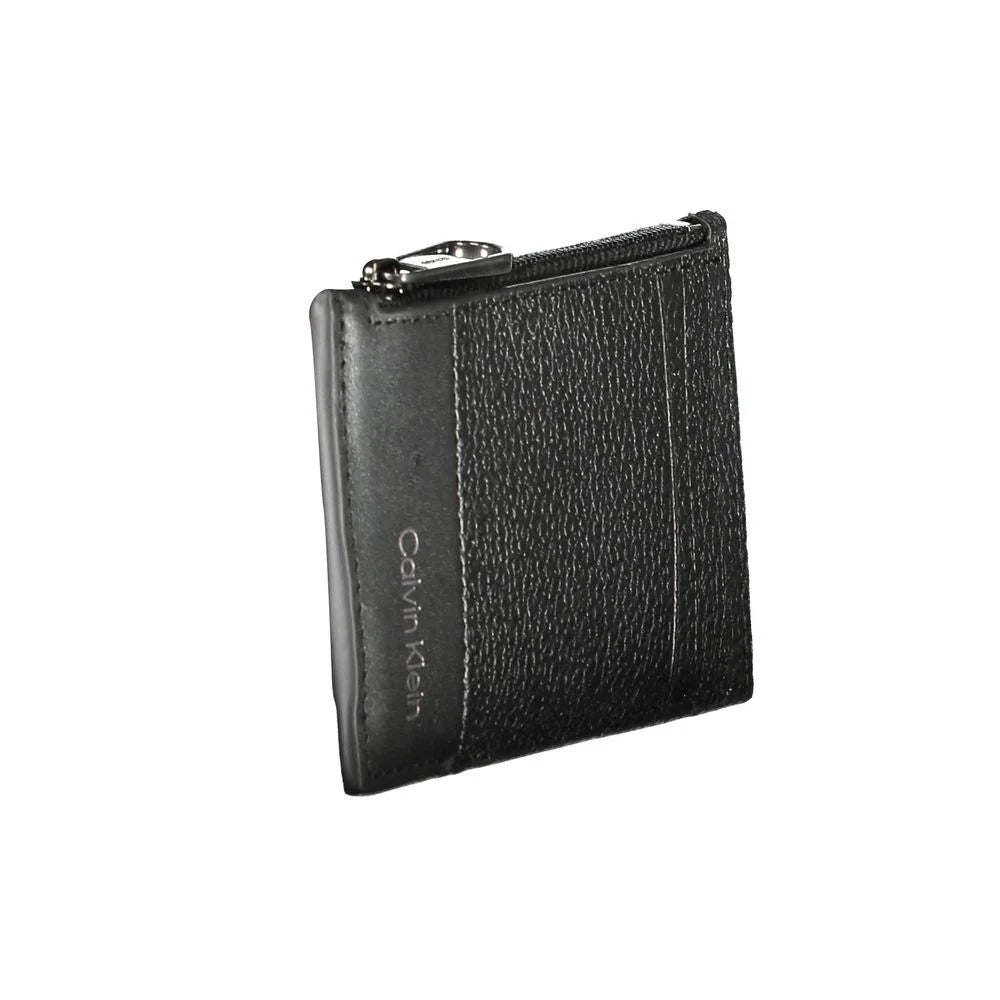 Calvin Klein Black Leather Men Wallet - Wallets