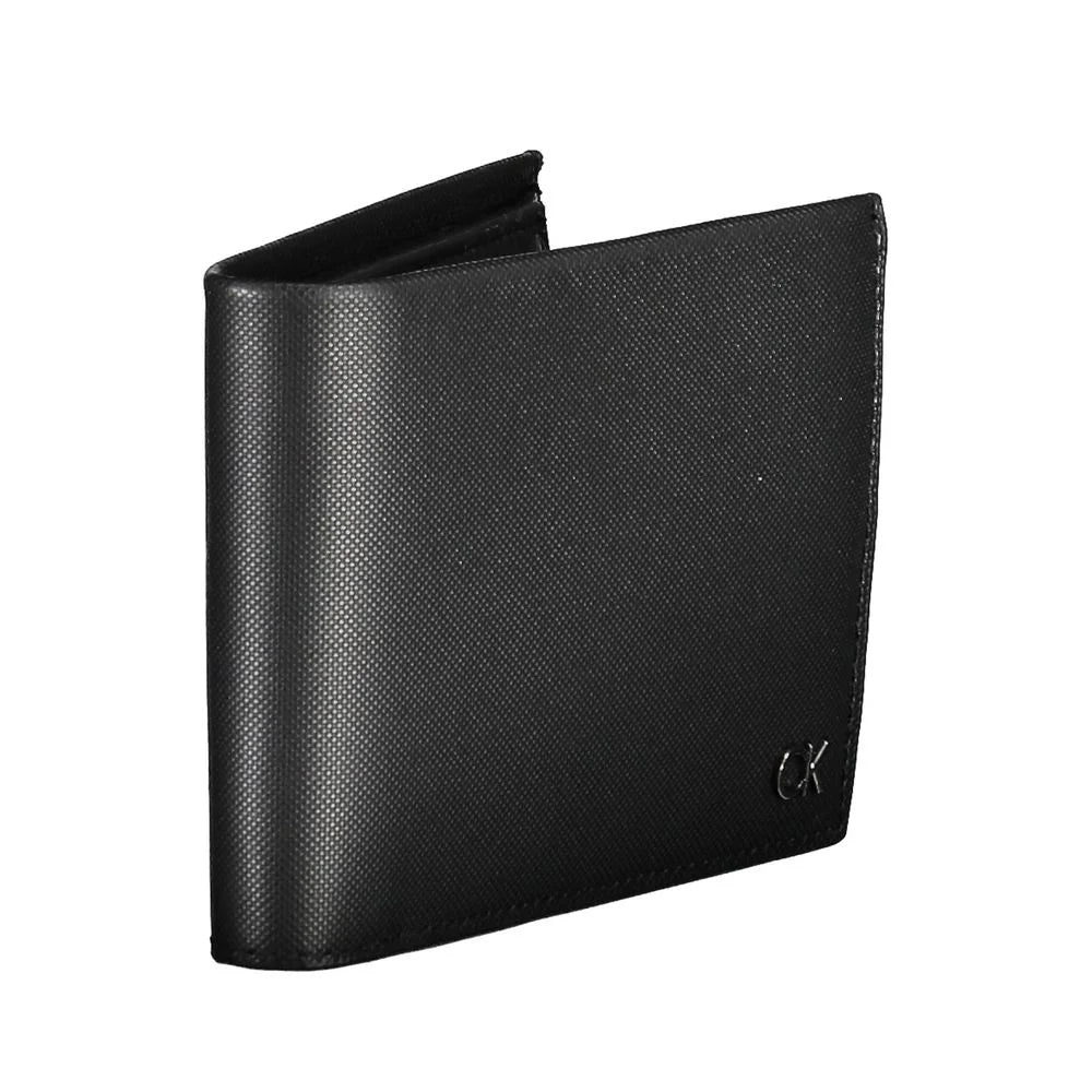 Calvin Klein Black Leather Men Wallet - Wallets