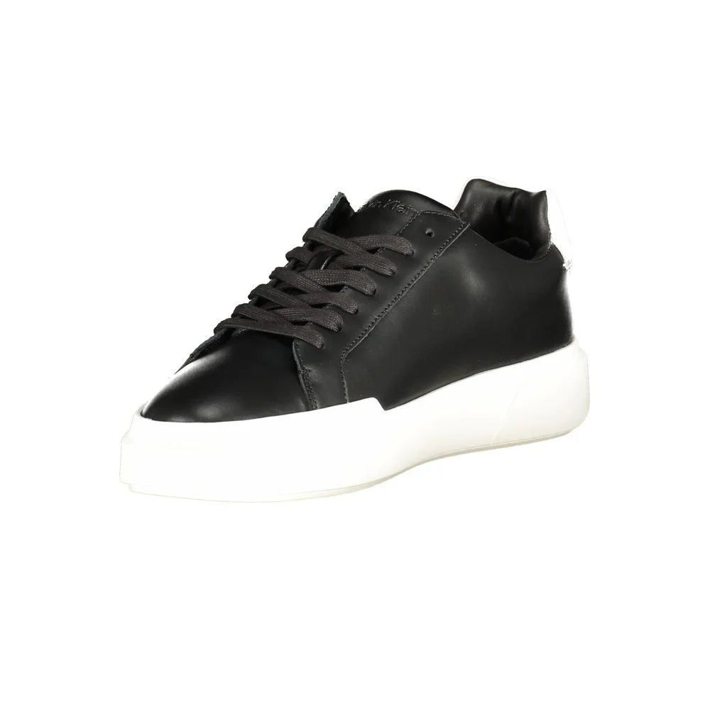 Calvin Klein Black Leather Men’s Sneaker