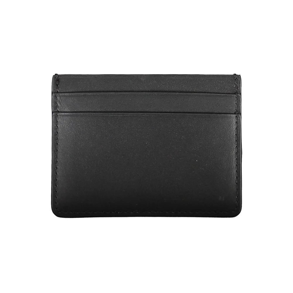 Calvin Klein Black Leather Wallet - Card Cases