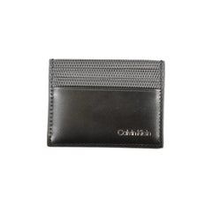 Calvin Klein Black Leather Wallet - Card Cases