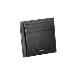 Calvin Klein Black Leather Wallet - Card Cases