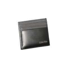 Calvin Klein Black Leather Wallet - Card Cases