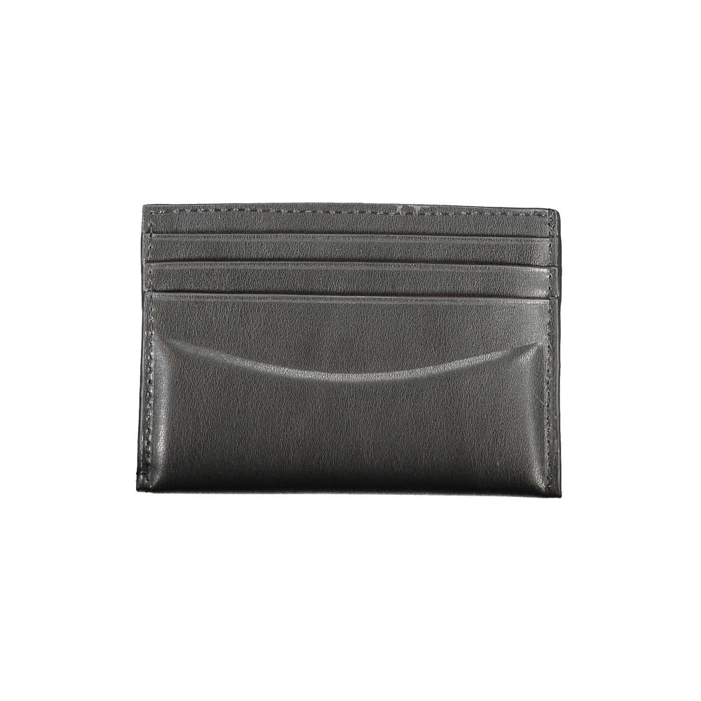 Calvin Klein Black Leather Wallet - Card Cases