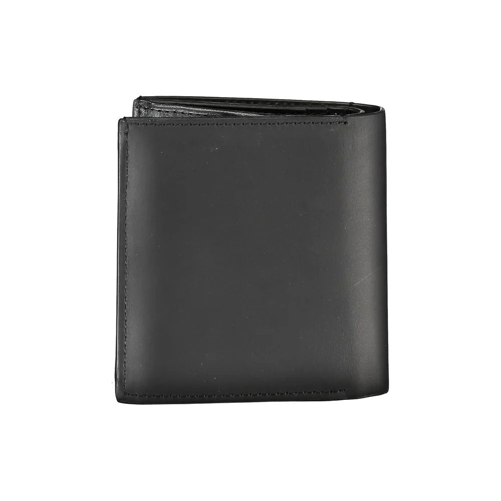 Calvin Klein Black Leather Wallet - Wallets
