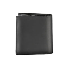 Calvin Klein Black Leather Wallet - Wallets
