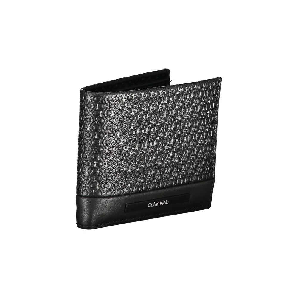 Calvin Klein Black Leather Wallet - Wallets