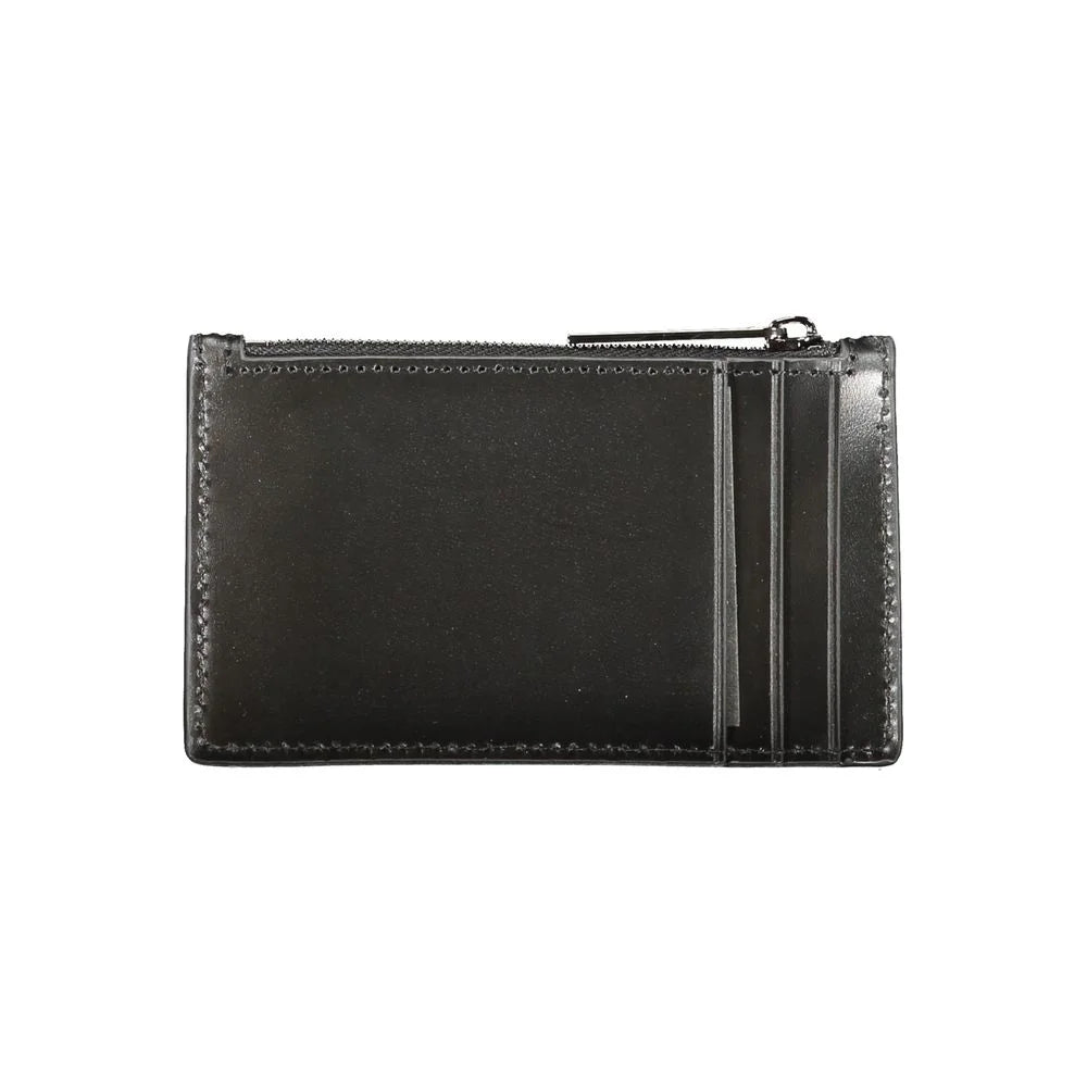 Calvin Klein Black Leather Wallet - Wallets