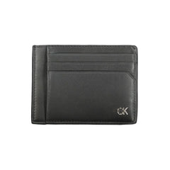 Calvin Klein Black Leather Wallet - Wallets