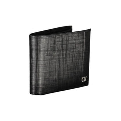 Calvin Klein Black Leather Wallet - Wallets