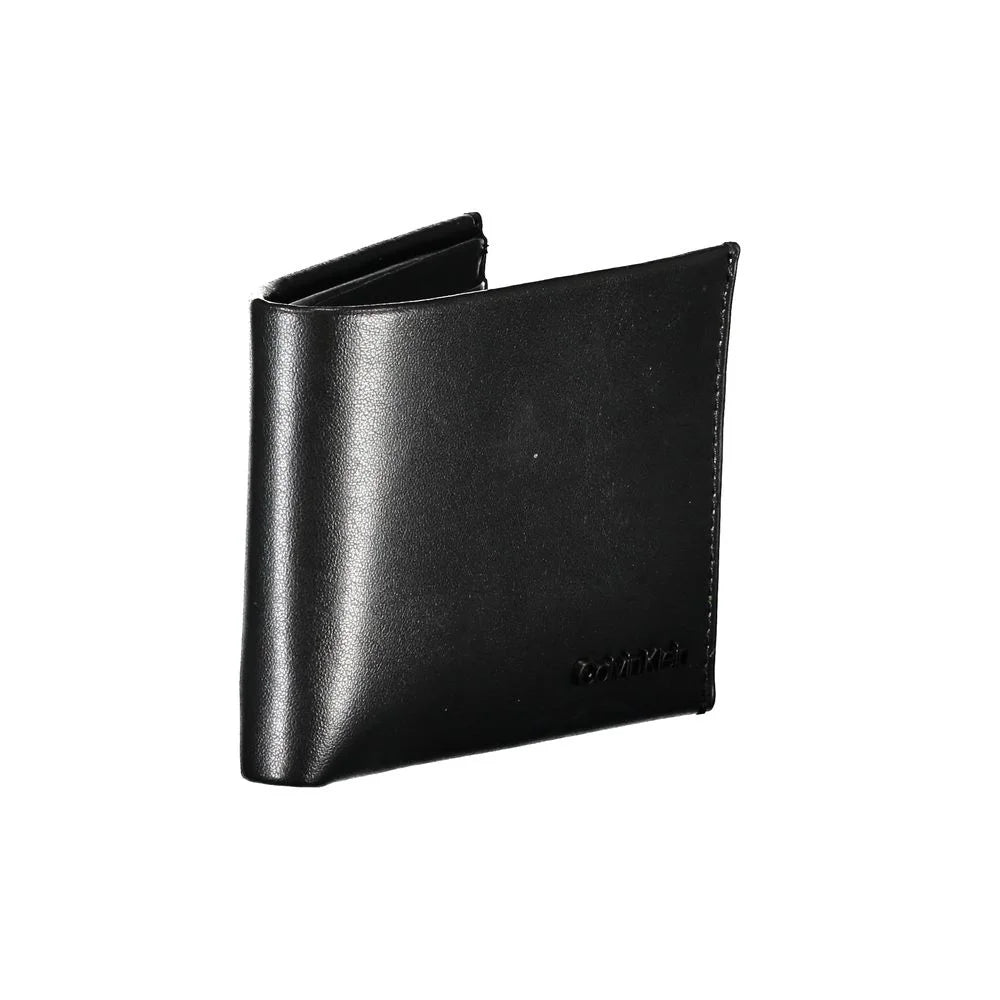 Calvin Klein Black Leather Wallet - Wallets
