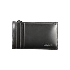 Calvin Klein Black Leather Wallet - Wallets